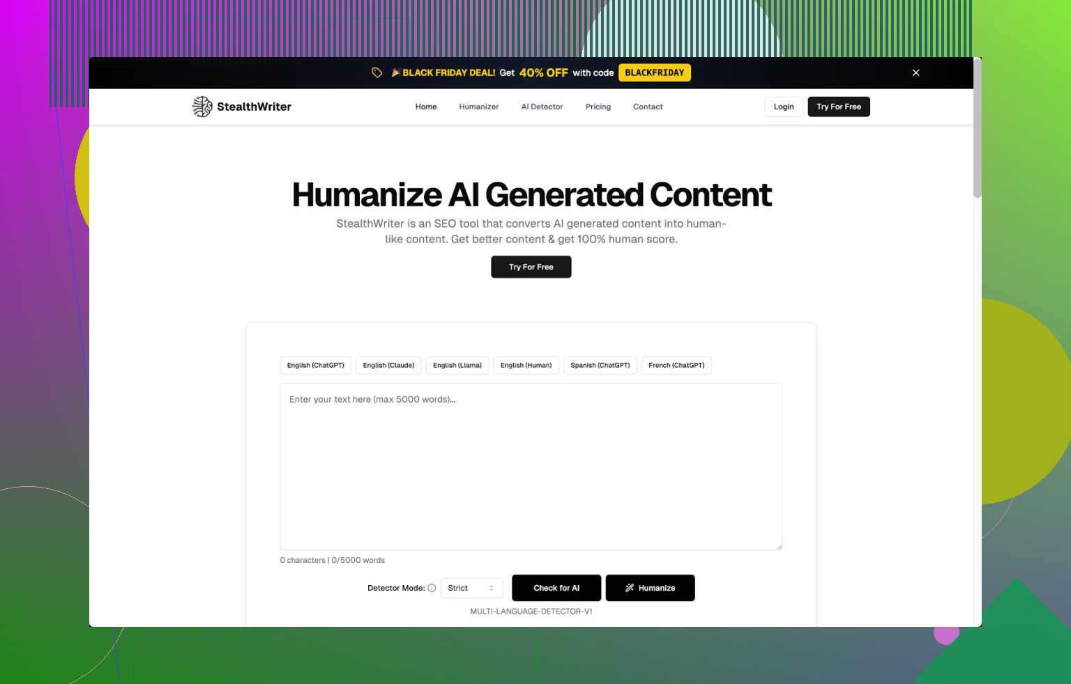 StealthWriter AI Review