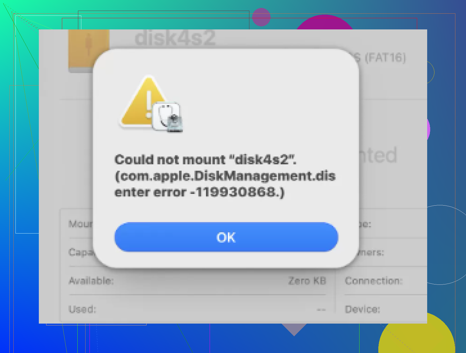Is Com.apple.diskmanagement.disenter Error 49227 Recoverable?